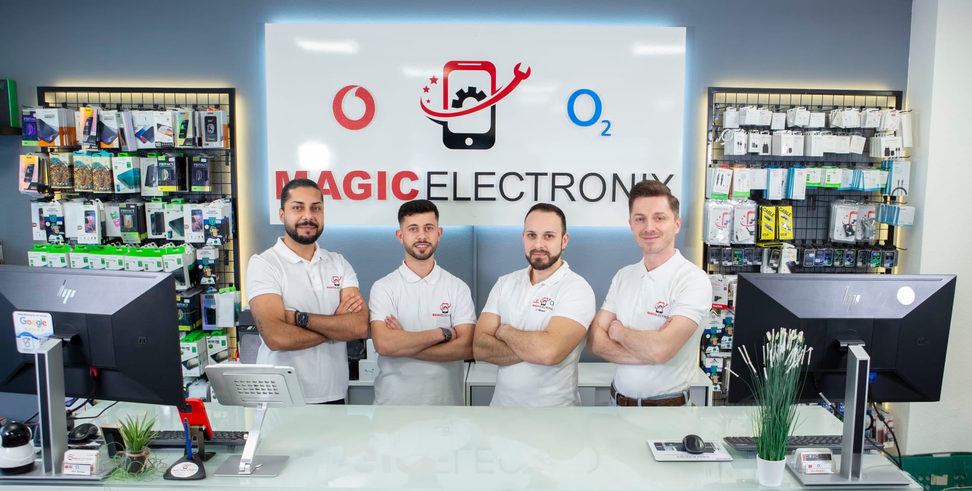Das komplette Team von Magic Electronix Mühlacker